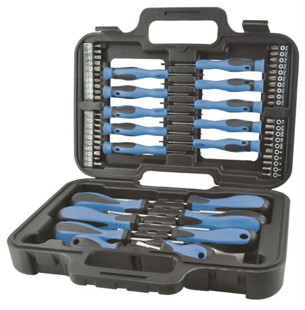 Streetwize 58 pce Screwdriver Bit Set in Case Garage Mechanic Workshop