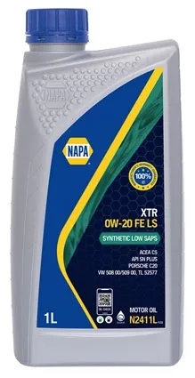 NAPA N2411L Xtr 0w-20 FE LS Engine Oil 1L Genuine
