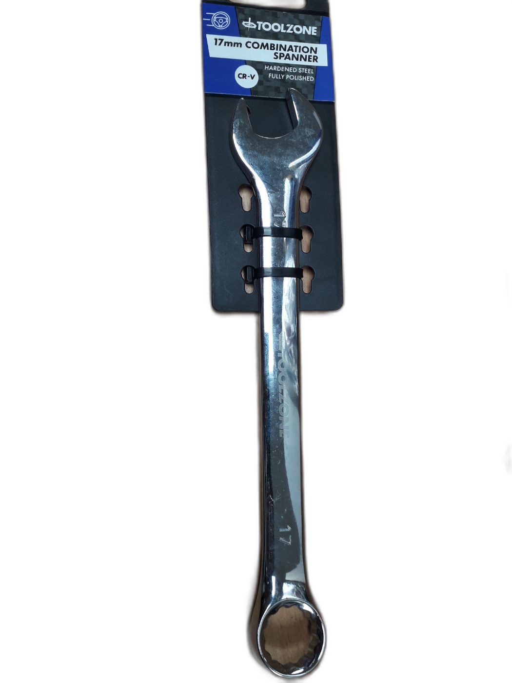 17mm Combination Spanner Wrench Open Ring End Mechanics Toolzone - Image 4