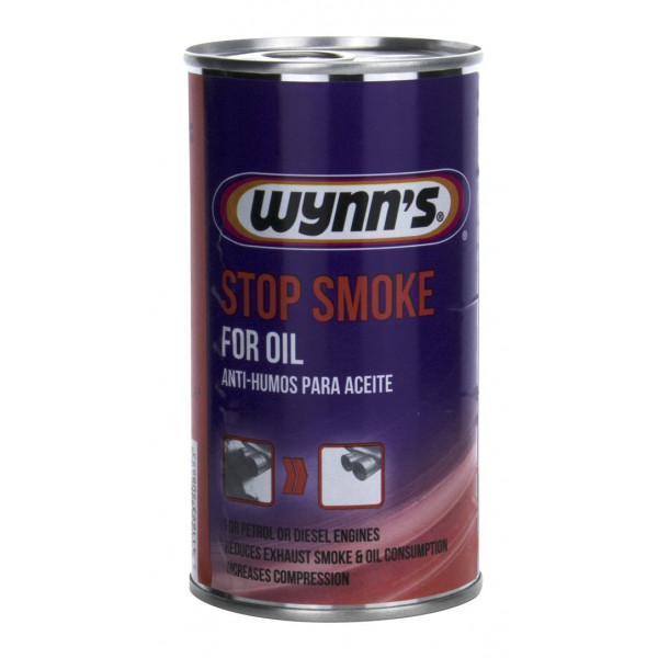 WYNNS Stop Smoke Oil Additive 50865 Petrol Diesel Engine Treatment 325ml - Image 2