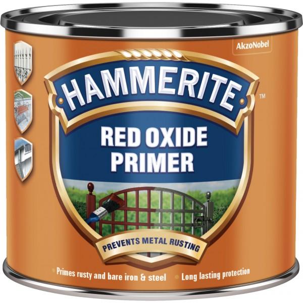 HAMMERITE Red Oxide Metal Primer 250ml Rust Protection
