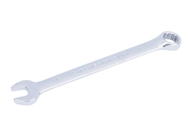 BlueSpot 12mm Fully Polished Chrome Vanadium Spanner