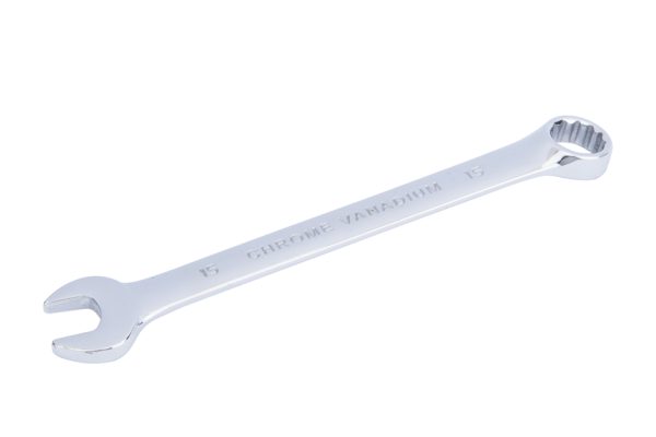 BlueSpot 15mm Spanner Chrome Vanadium Fully Polished
