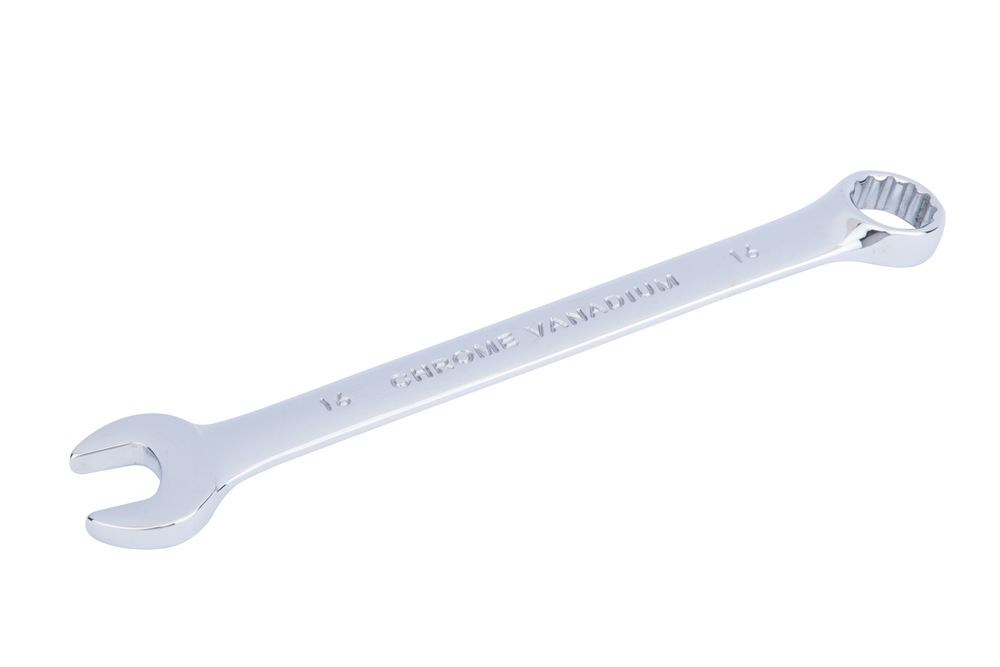 BlueSpot 16mm Chrome Vanadium Spanner Fully Polished