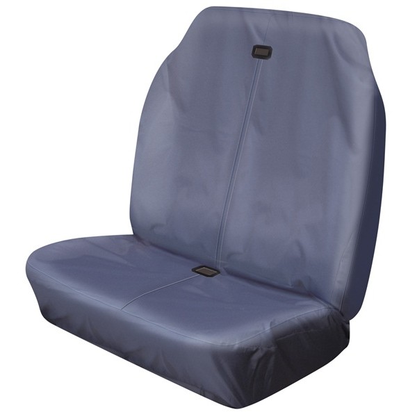 COSMOS Grey Waterproof High Back Car Seat Covers Front Pair Universal