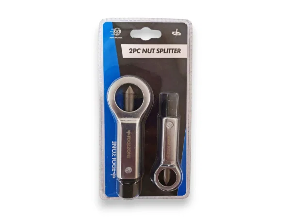 Toolzone 2PC Nut Splitter Hand Tool - Image 2