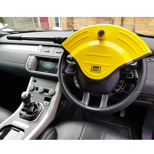 Universal Steering Wheel Lock Maypole Heavy Duty Steel Car Van Caravan - Image 2