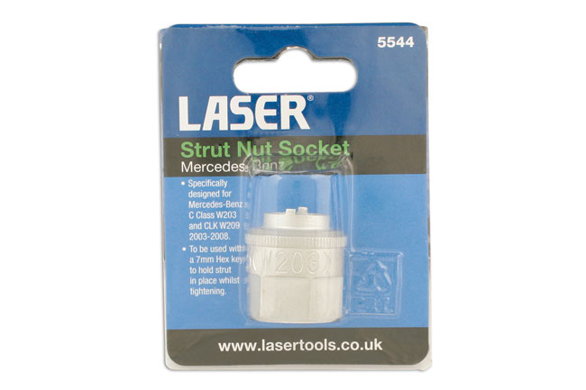 Laser 5544 Strut Nut Socket Tool Mercedes-Benz Suspension - Image 5
