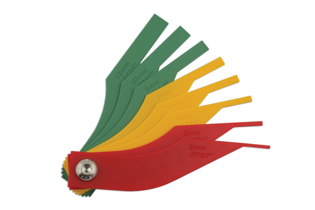 Laser 5848 Brake Pad Thickness Gauge Car Van Truck Workshop - Image 3