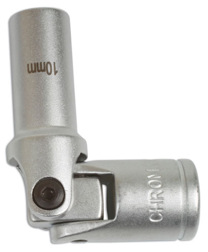 Laser 10mm Universal Joint Glow Plug Socket 3/8" Drive 5855 - Image 2