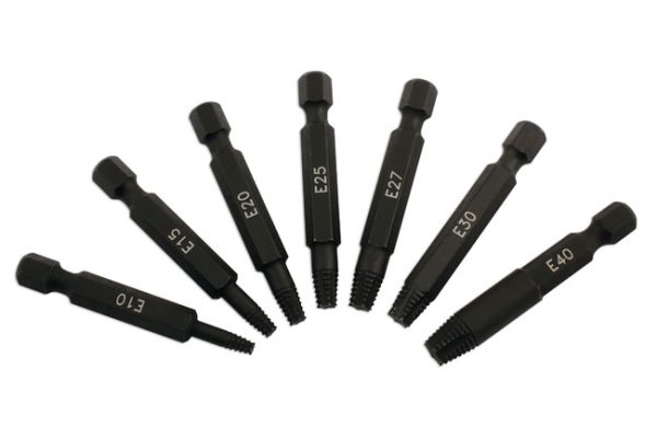 Laser 5964 7pc Torx® Extractor Set for Damaged Stripped Screws
