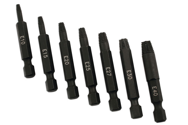 Laser 5964 7pc Torx® Extractor Set for Damaged Stripped Screws - Image 3