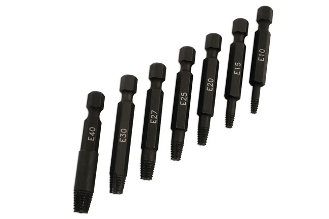 Laser 5964 7pc Torx® Extractor Set for Damaged Stripped Screws - Image 5