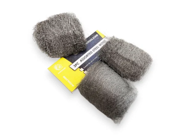Wire Wool Assortment Toolzone HW211 Abrasive - Image 2