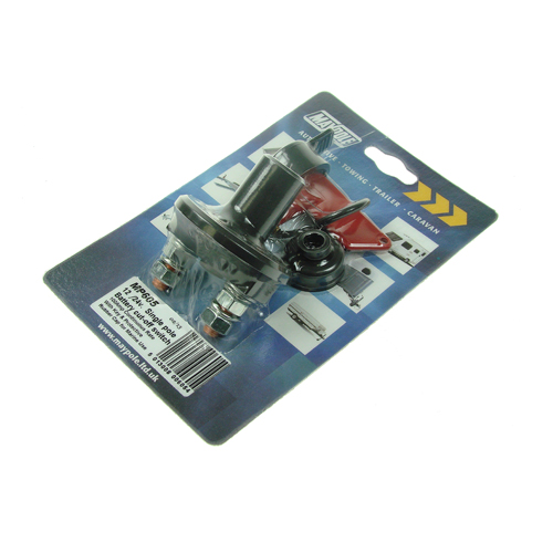 Maypole Marine Single Pole Cut Off Switch Trailer Caravan Car Van Towing Towbar