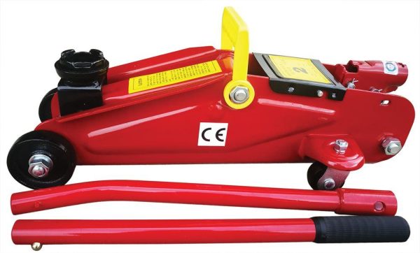 Streetwize 2 Tonne Hydraulic Trolley Jack Blow Moulded Case Garage Workshop