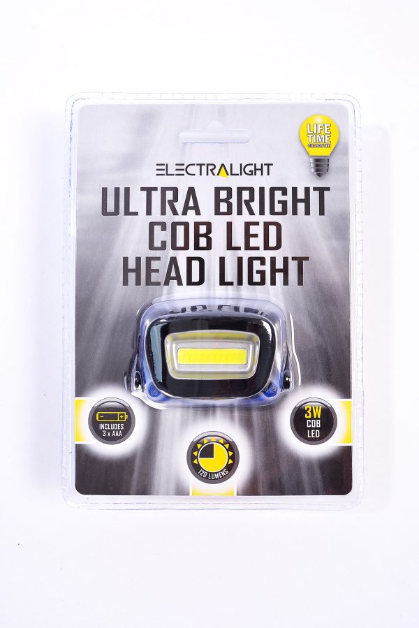 COB LED Head Lamp 120 Lumen BlueSpot Electralight
