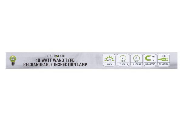 Rechargeable Inspection Lamp BlueSpot Electralight 400 Lumen Wand