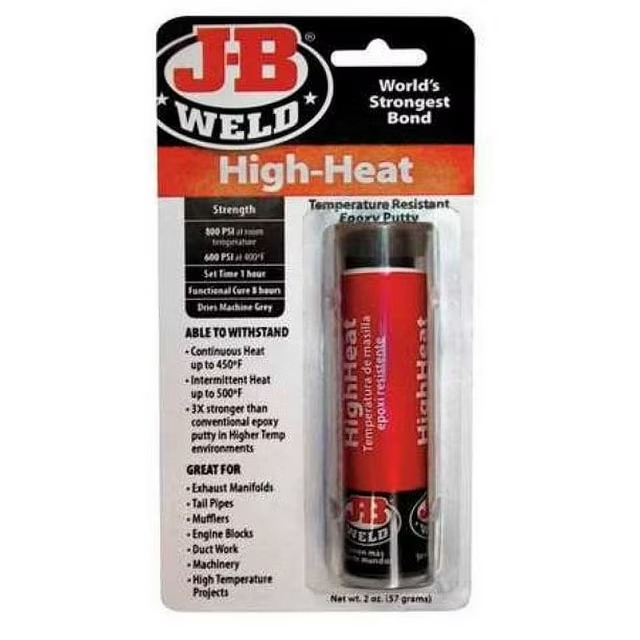 J-B Weld 8297 High Heat Epoxy Putty Stick Auto Temp Repair
