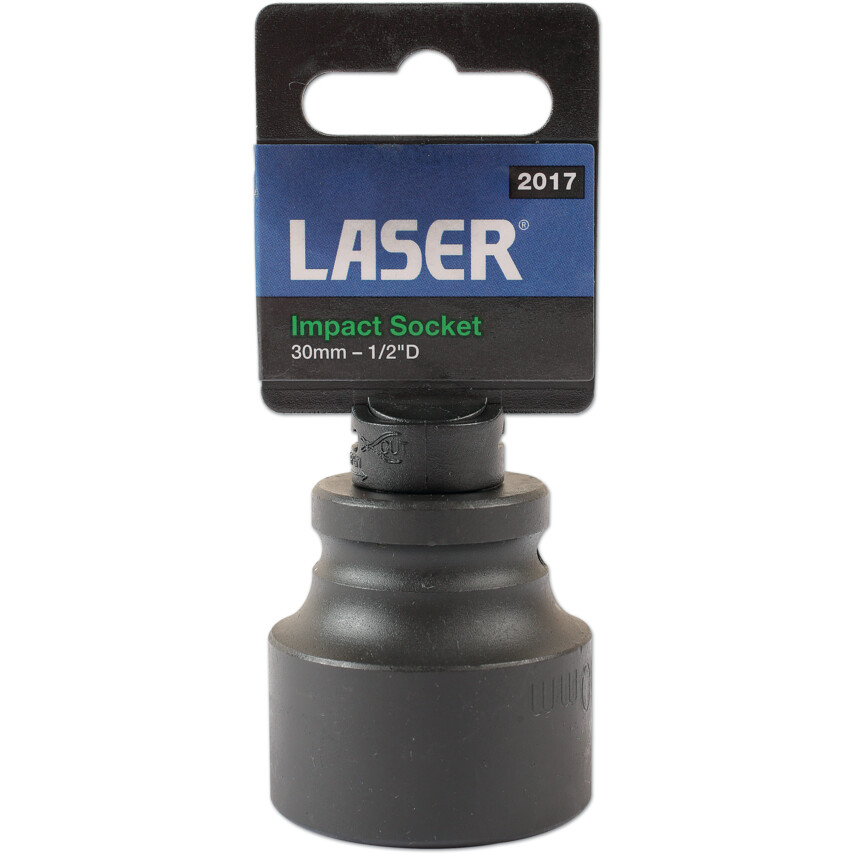 Air Impact Socket 30mm 1/2″ Drive Laser Tools 2017 Chrome Vanadium