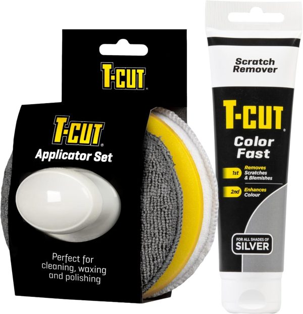 T-Cut Colour Fast Silver Scratch Remover 150g Car Paint Restorer Polish