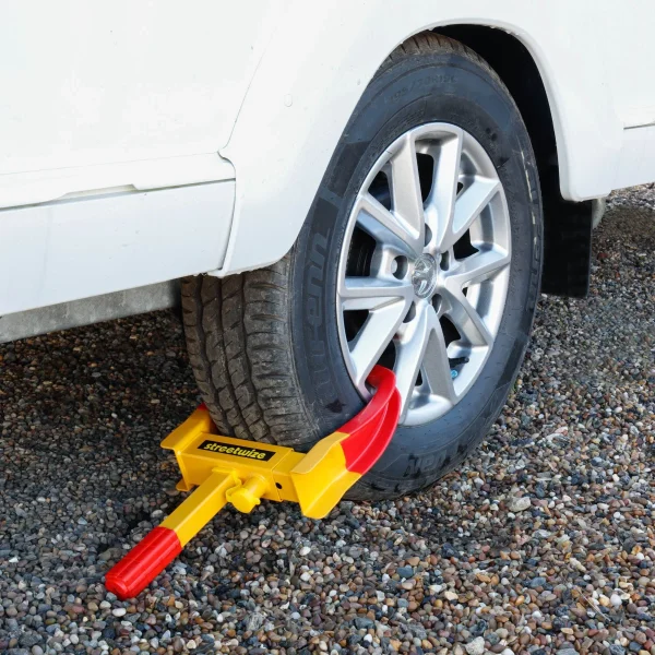 Streetwize Easy Fit Claw Wheel Clamp Portable Anti-Theft Car Van