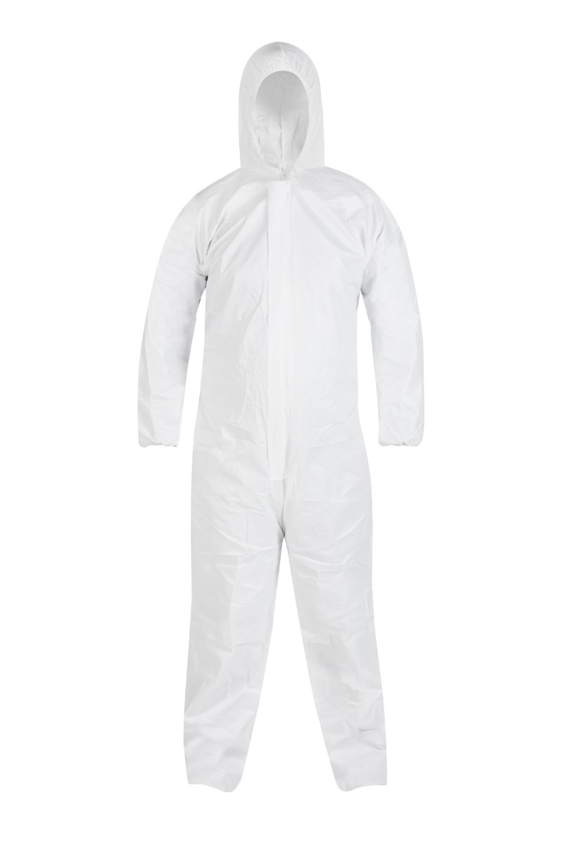 BlueSpot Large Disposable Coverall 170-178cm Dust Liquid Elasticated - Image 2