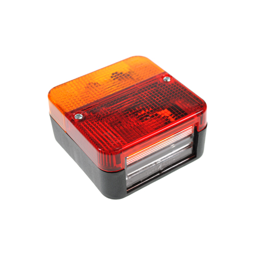 Maypole 12V Square Combination Lamp Trailer Truck Lorry Stop Tail Indicator - Image 2