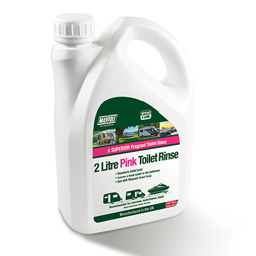 Caravan Motorhome Camping Toilet Rinse Superior Chemical Maypole 2L