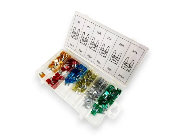 Toolzone TZ 120PC Mini Car Fuses Assortment Box AU303 - Image 2