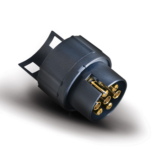 Maypole 7 Pin 12N to 13 Pin Trailer Adaptor Towing Caravan Electrics - Image 2