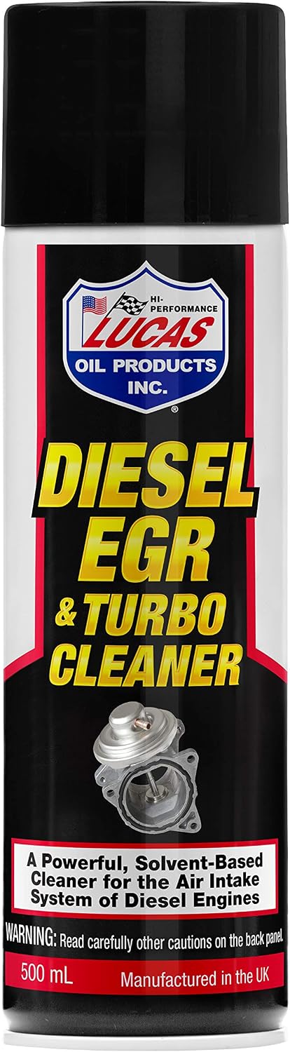 LUCAS OIL Diesel EGR & Turbo Cleaner Intake System Treatment 94193