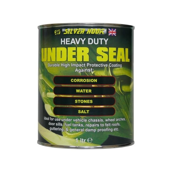 SILVERHOOK Brush On Underseal 1L Car Chassis Underbody Rust Protection