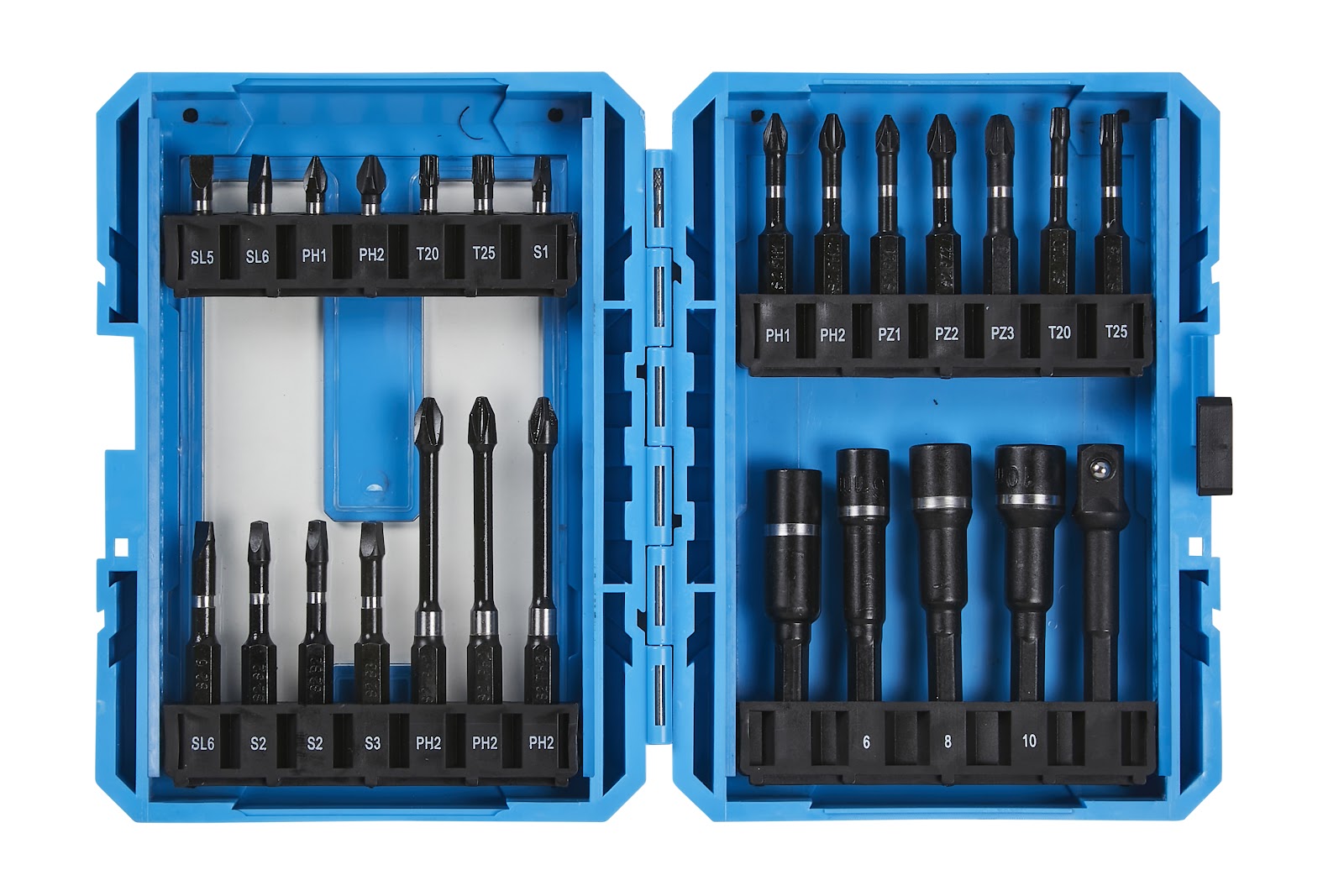 BlueSpot 26pc Impact Screwdriver And Nut Driver Bits - Image 2