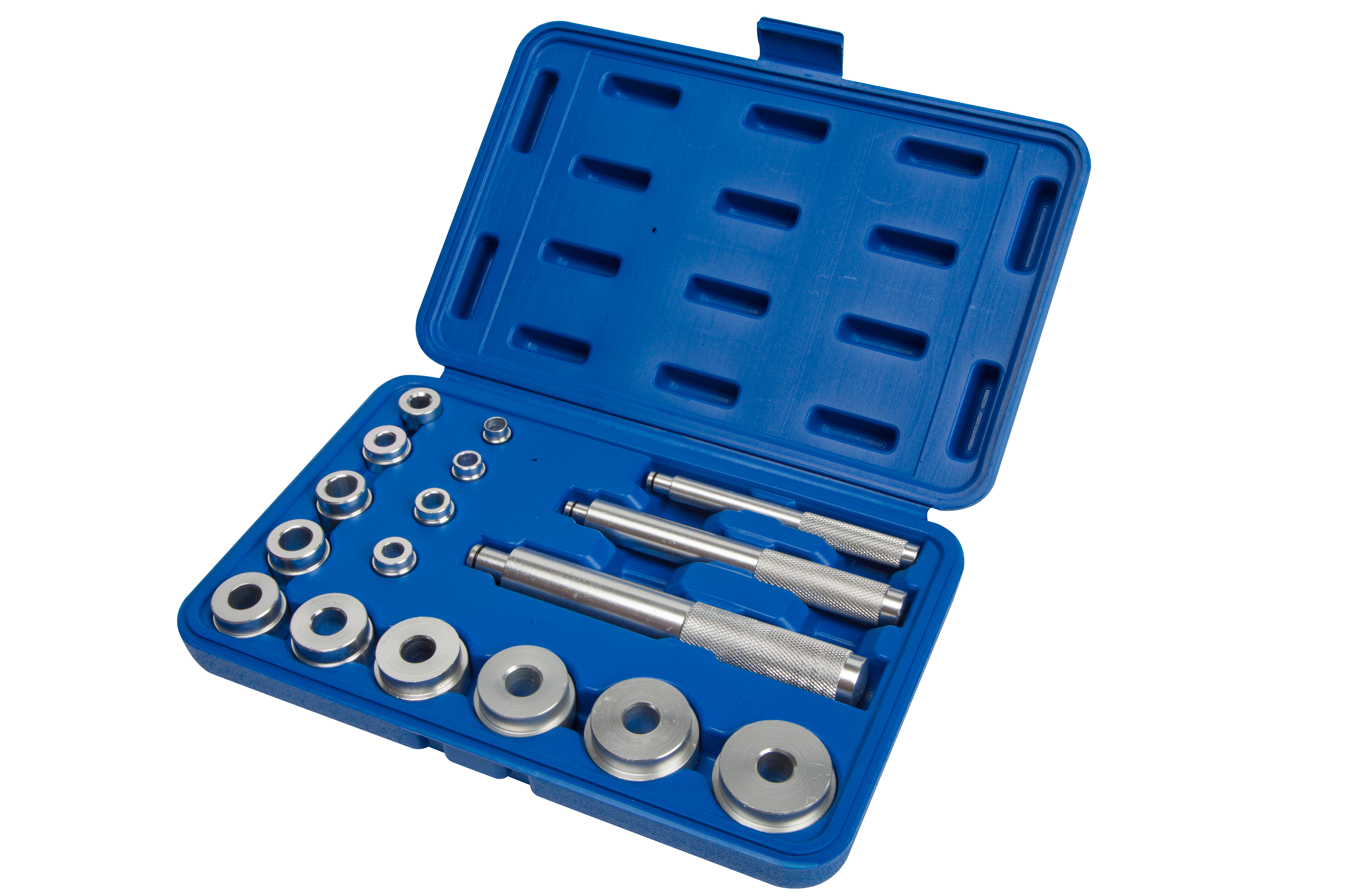BlueSpot 17pc Wheel Bearing Race Seal Driver Kit 4x4 Machined Aluminium - Image 2