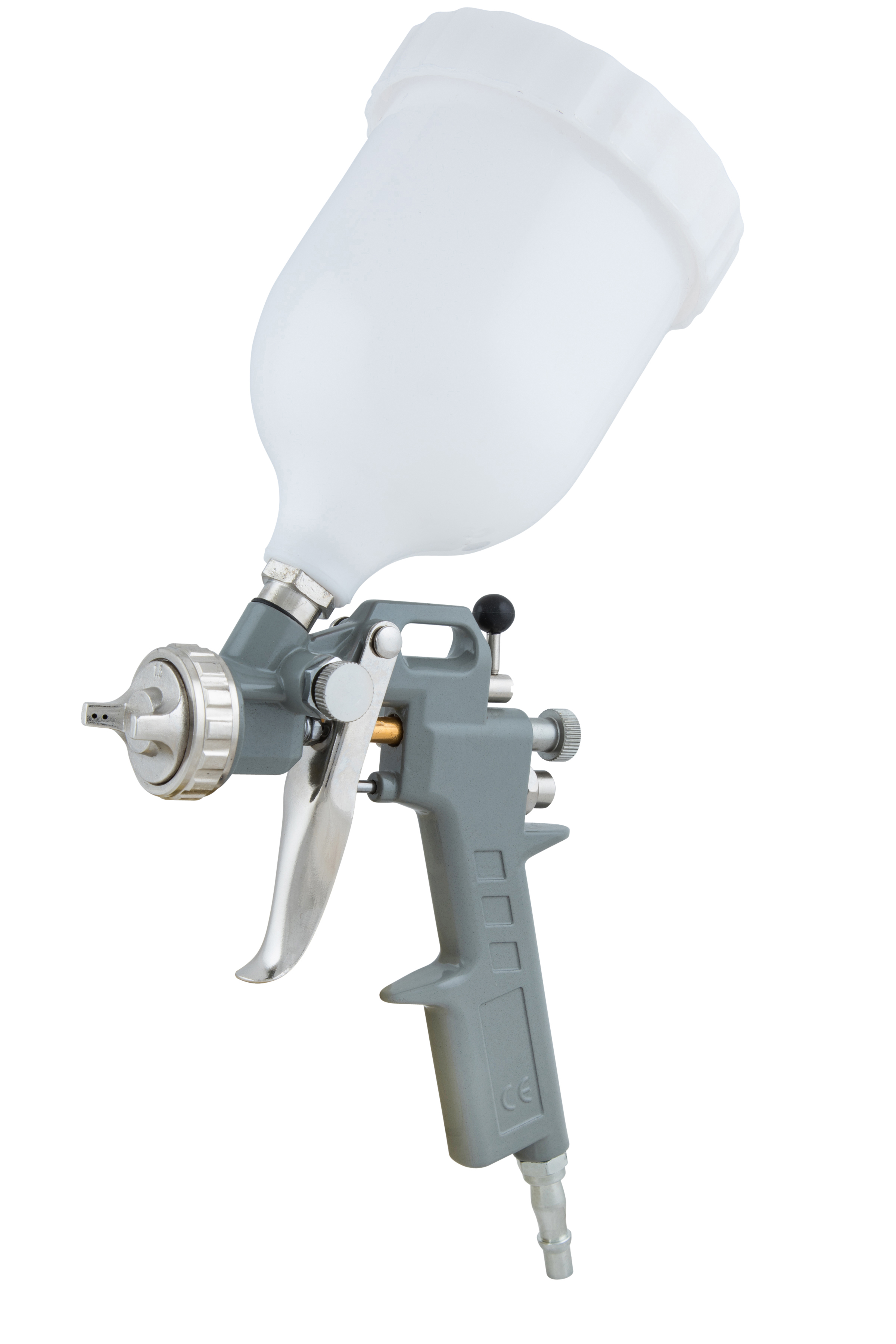 Blue Spot HVLP Spray Gun 600ml Cup 1.5mm Nozzle 50psi 1/4" BSP - Image 2