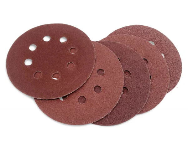 Toolzone 5pc Velcro Hook & Loop Sanding Polishing Pads Auto Detailing
