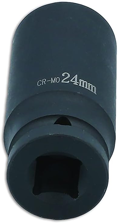 Laser 8105 1/2"D 24mm Bi-Hex Deep Impact Socket VW Audi Skoda Seat