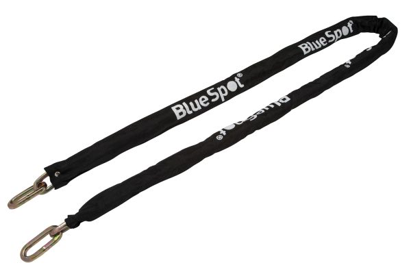 BlueSpot 6ft 10mm Hardened Steel Security Chain Square Link Nylon Sheath