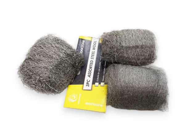 Wire Wool Assortment Toolzone HW211 Abrasive