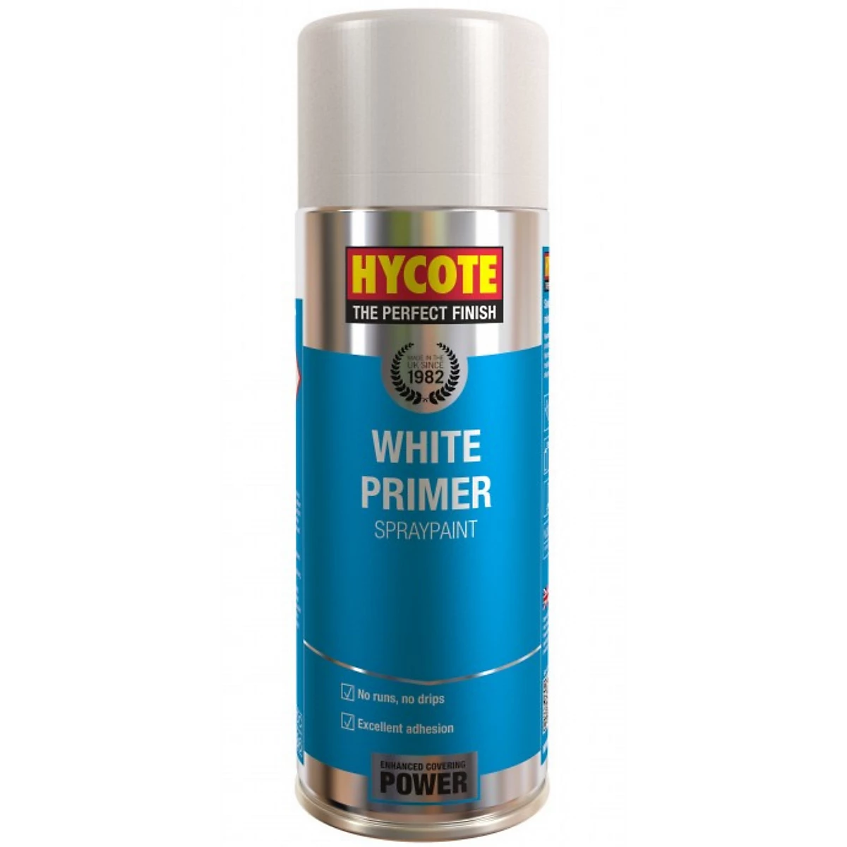 HYCOTE White Primer 400ml Aerosol Spray Paint Car Body