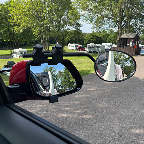 Maypole Deluxe Towing Mirror Caravan Car Extension Pair Universal - Image 2