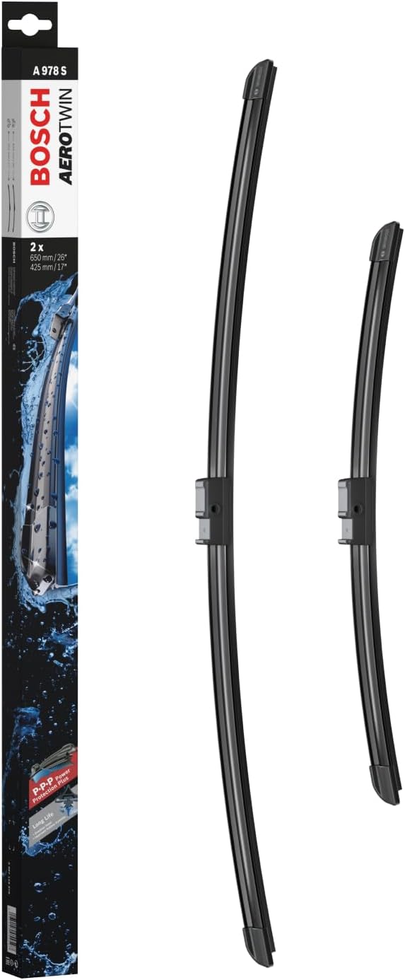 Bosch AeroTwin flat wiper blades in their pack