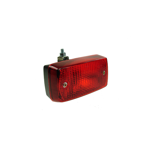 Maypole Rear Fog Lamp LED 12V 24V w/ Bracket Trailer Truck Lorry