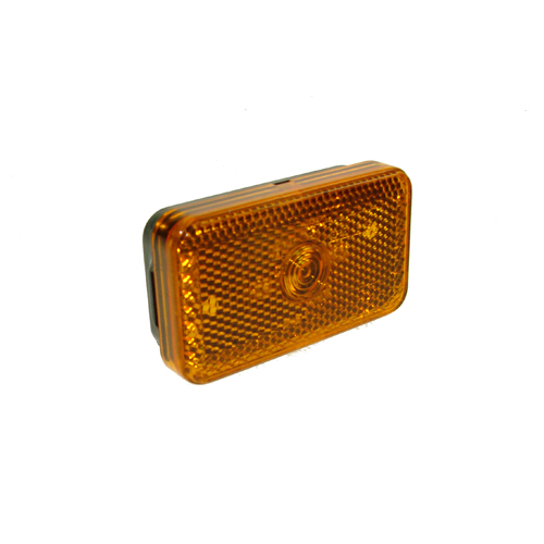 Maypole 12V 24V Amber Slimline Side Marker Lamp Trailer Truck Lorry LED - Image 2