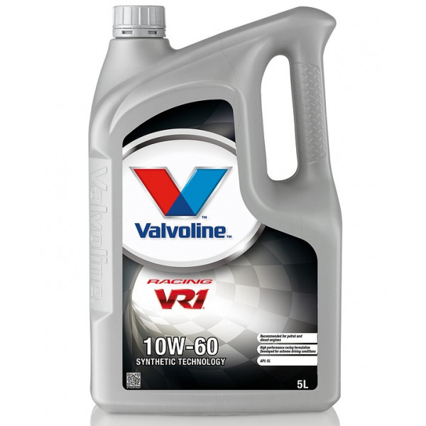 VALVOLINE VR1 RACING 10W60 5L High Performance Engine Motor Oil