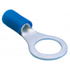 Pearl PWN106 Ring Wiring Connectors Blue 6mm Pack Of 4