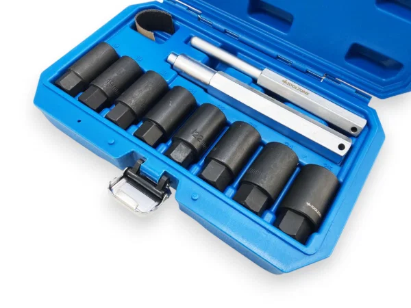 Toolzone 10PC Locking Wheel Nut Sockets Set AU386 - Image 2