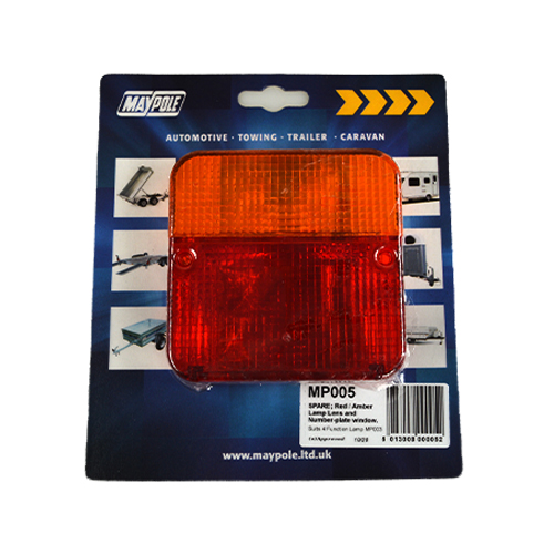 Maypole MP3/3B Replacement Lens Trailer Truck Lorry 12V 24V LED Rear