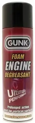 GUNK Engine Degreaser Foam Cleaner Removes Grease Grime Car Truck Marine